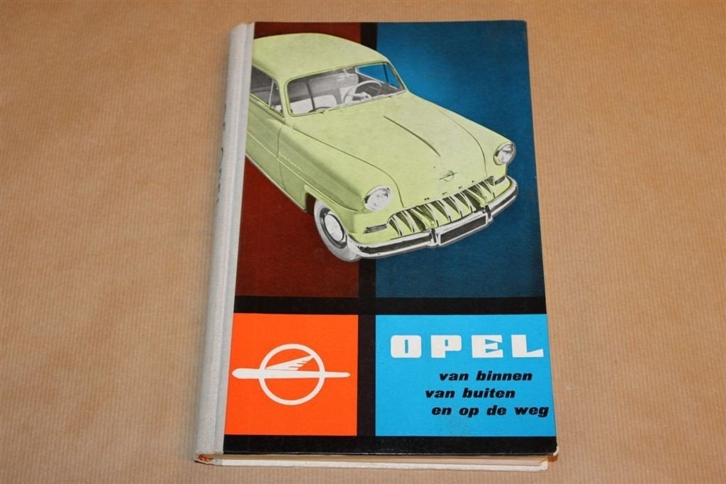Opel - Van binnen en buiten - Zeldzame uitgave 1954, Ophalen of Verzenden, Zo goed als nieuw, Opel