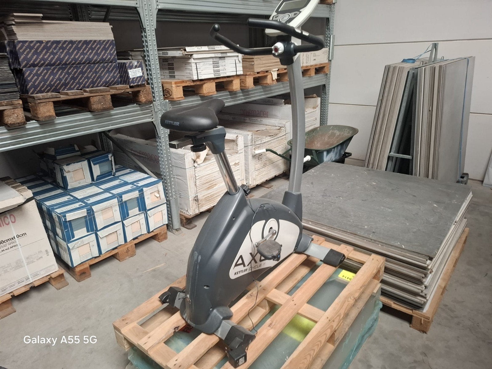 Kettler Hometrainer AXOS Cycle M - Gebruikt, Sport en Fitness, Gebruikt, Ophalen of Verzenden, Metaal, Benen