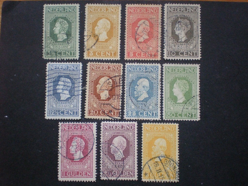 Nederland NVPH 90-100 gebruikt ( X 187)..€ 23,75, Postzegels en Munten, Postzegels | Nederland, Ophalen of Verzenden