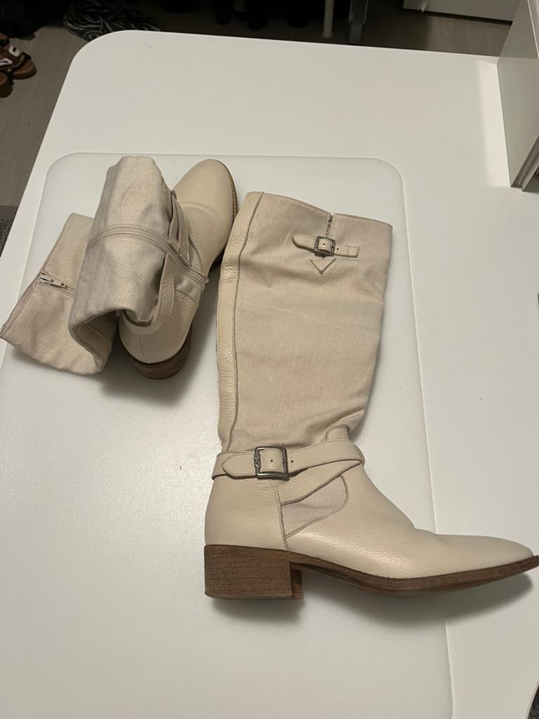Bijna nieuw River Woods witte zomer laarzen maat 41, Kleding | Dames, Schoenen, Ophalen of Verzenden, Zo goed als nieuw, Wit