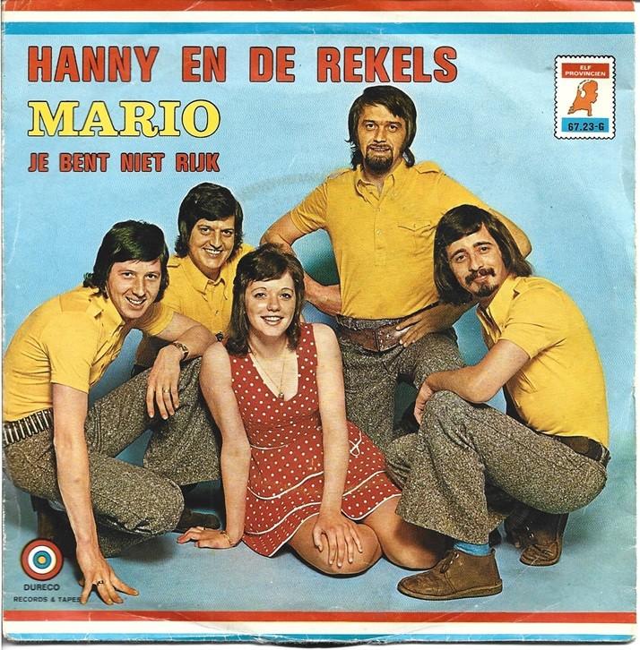 Hanny en de Rekels - Mario / Je Bent Niet Rijk, Cd's en Dvd's, Gebruikt, Verzenden, 7 inch, Single