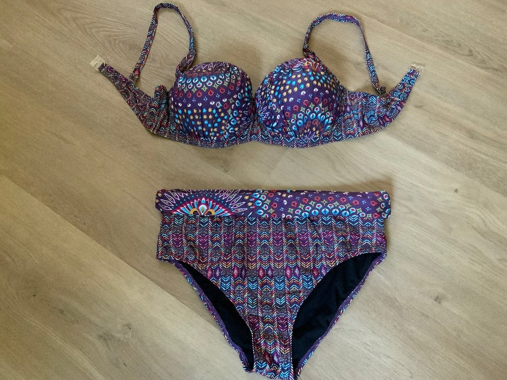 Super leuke bikini Beachwave 42 D, Kleding | Dames, Badmode en Zwemkleding, Beachwave, Nieuw, Bikini, Meerkleurig