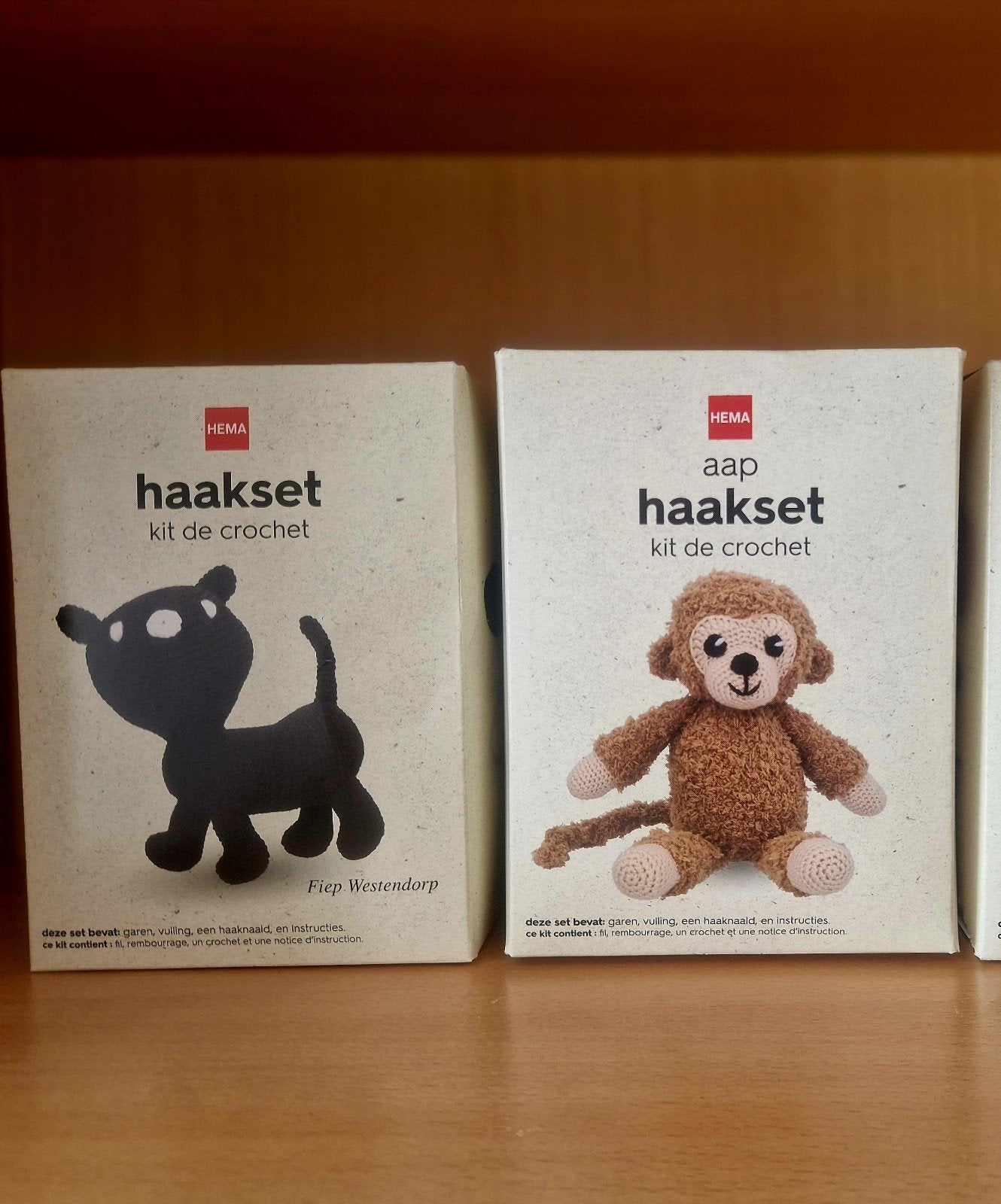 Siepie en Aap haakset, Verzenden, Nieuw, Haken, Wol of Garen