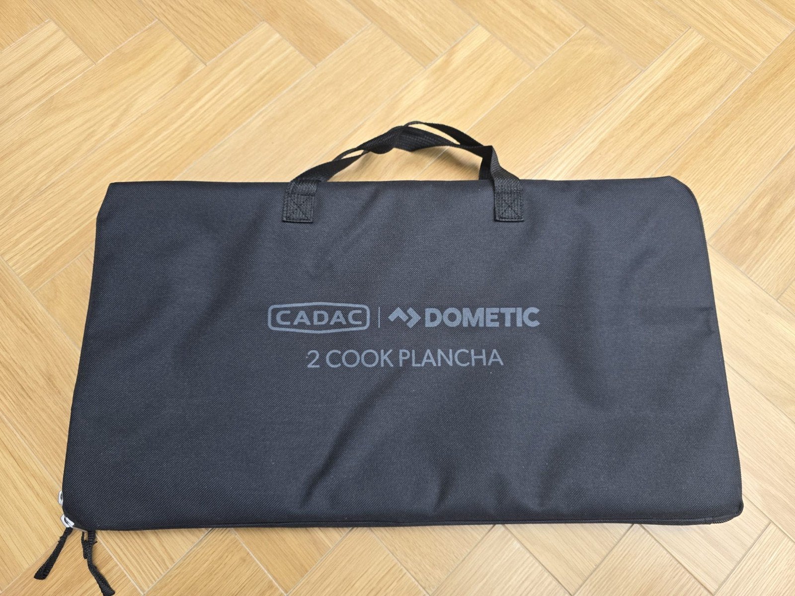 Cadac Dometic 2 Cook Plancha bakplaat + opbergtas, Caravans en Kamperen, Ophalen, Zo goed als nieuw