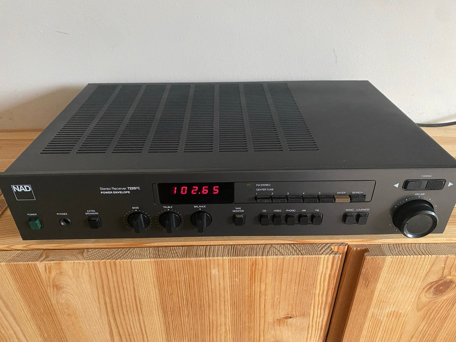 NAD 7225PE Stereo Receiver –Power Envelope- High Current, Ophalen, Gebruikt, Tuner of Radio, Overige merken
