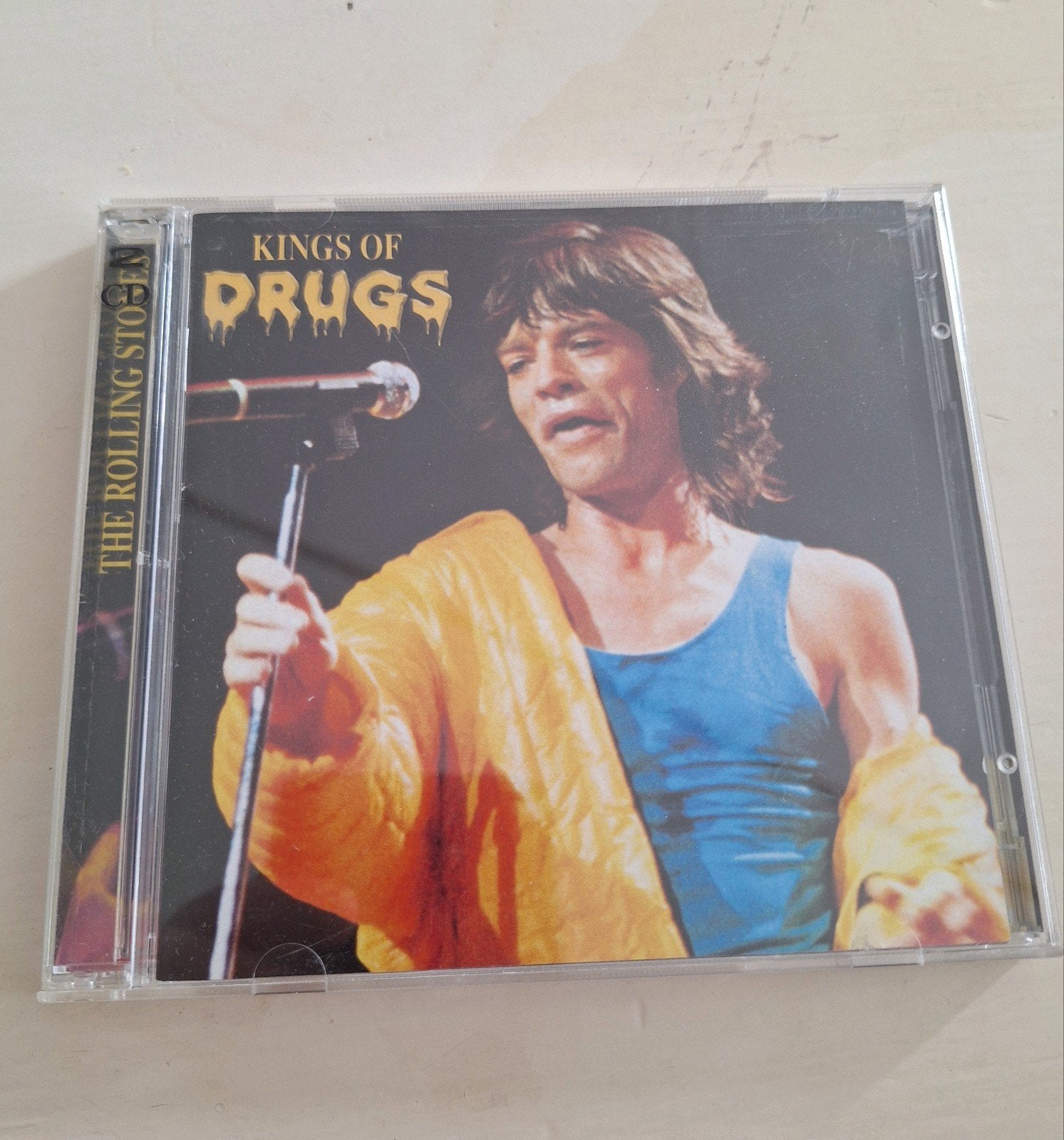 The Rolling Stones - Kings of Drugs (zeldzame bootleg 2 CD), Cd's en Dvd's, Ophalen of Verzenden, Zo goed als nieuw, Rock, Live-album