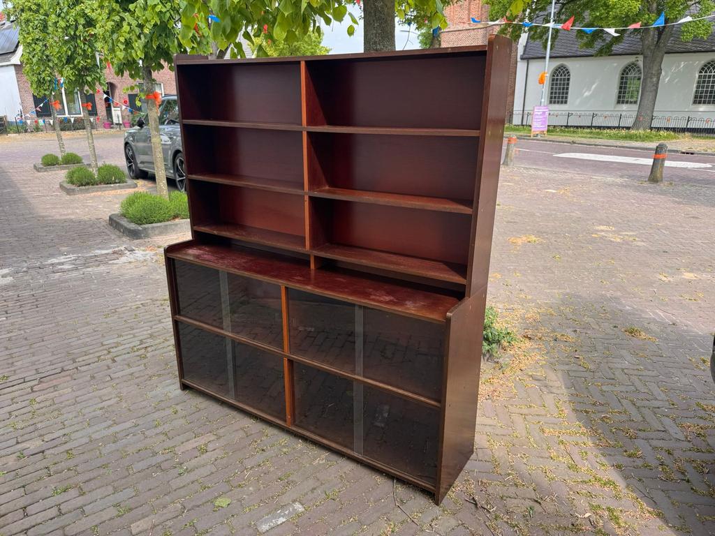 Mooie AA Patijn vitrine kast, Ophalen of Verzenden