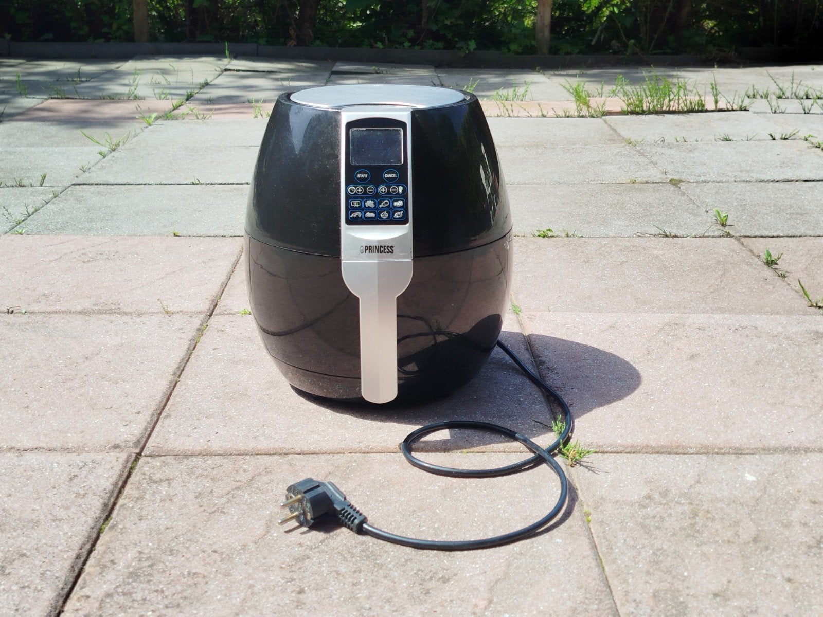 Princess Airfryer met siliconen mallen, Ophalen, Zo goed als nieuw, Airfryer, 1500 gram of meer