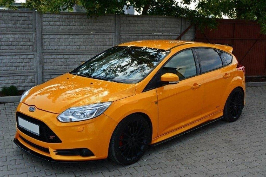 Voorlip achterlip sideskirts diffuser - Ford Focus ST 12-14, Ophalen of Verzenden