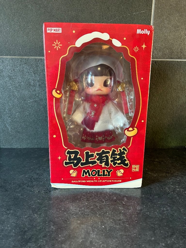 Molly Action figure 1/8 How2Work, Pop Mart, Ophalen of Verzenden, Nieuw