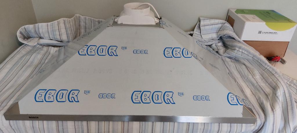 Bosch Afzuigkap RVS 90cm, Witgoed en Apparatuur, Afzuigkappen, Ophalen, Wandschouwkap, Zo goed als nieuw, Vrijstaand