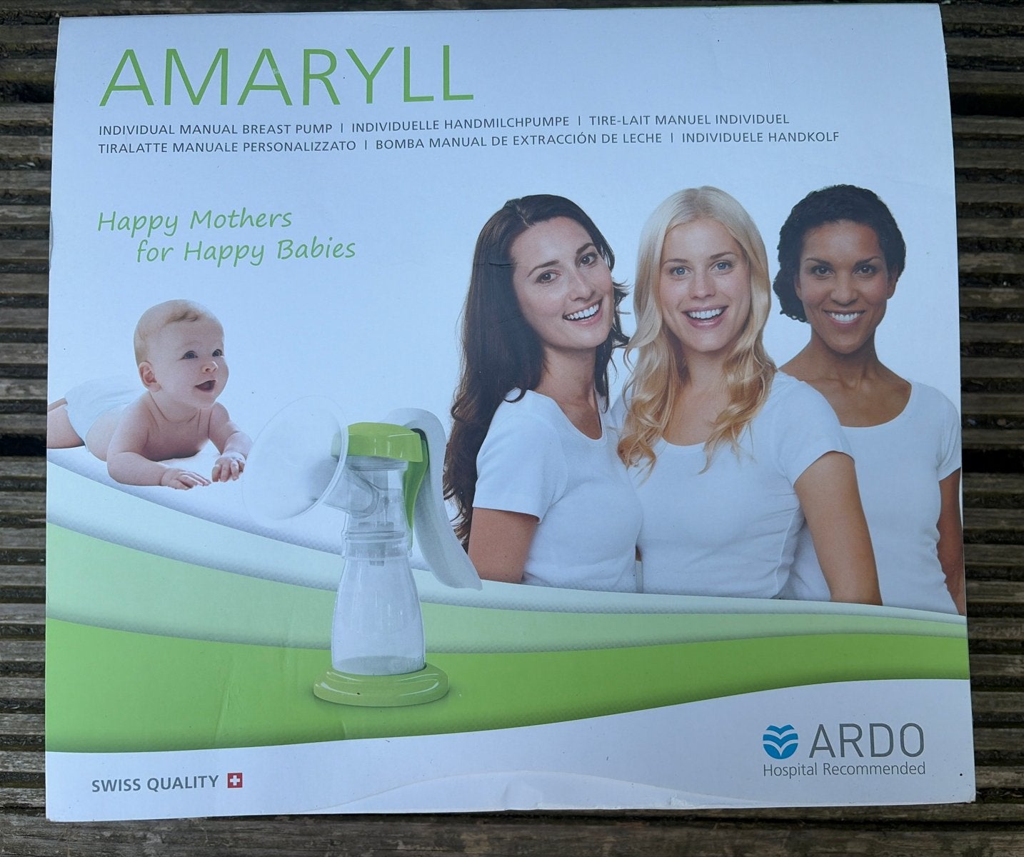 Ardo Amaryll handkolf - Nieuw in doos, Kinderen en Baby's, Babyvoeding en Toebehoren, Ophalen, Zo goed als nieuw, Draagbaar, Borstkolf