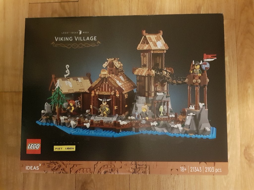 Ter overname Lego set Viking dorp, nieuw en gesealed., Nieuw, Ophalen of Verzenden, Ideas, Complete set