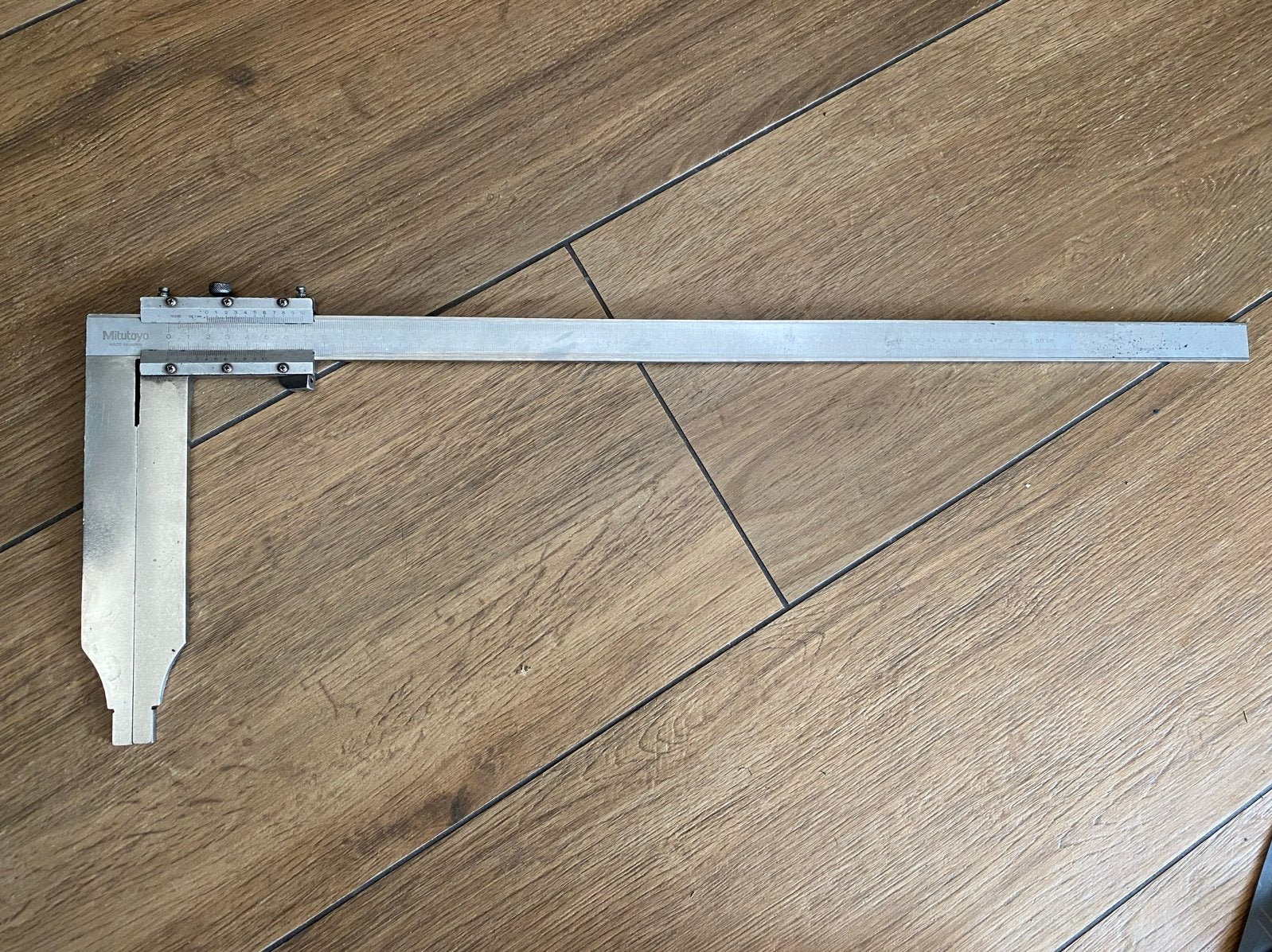 Mitutoyo schuifmaat 500mm Nauwkeurig meetgereedschap, Doe-het-zelf en Verbouw, Gereedschap | Handgereedschap, Ophalen, Gebruikt