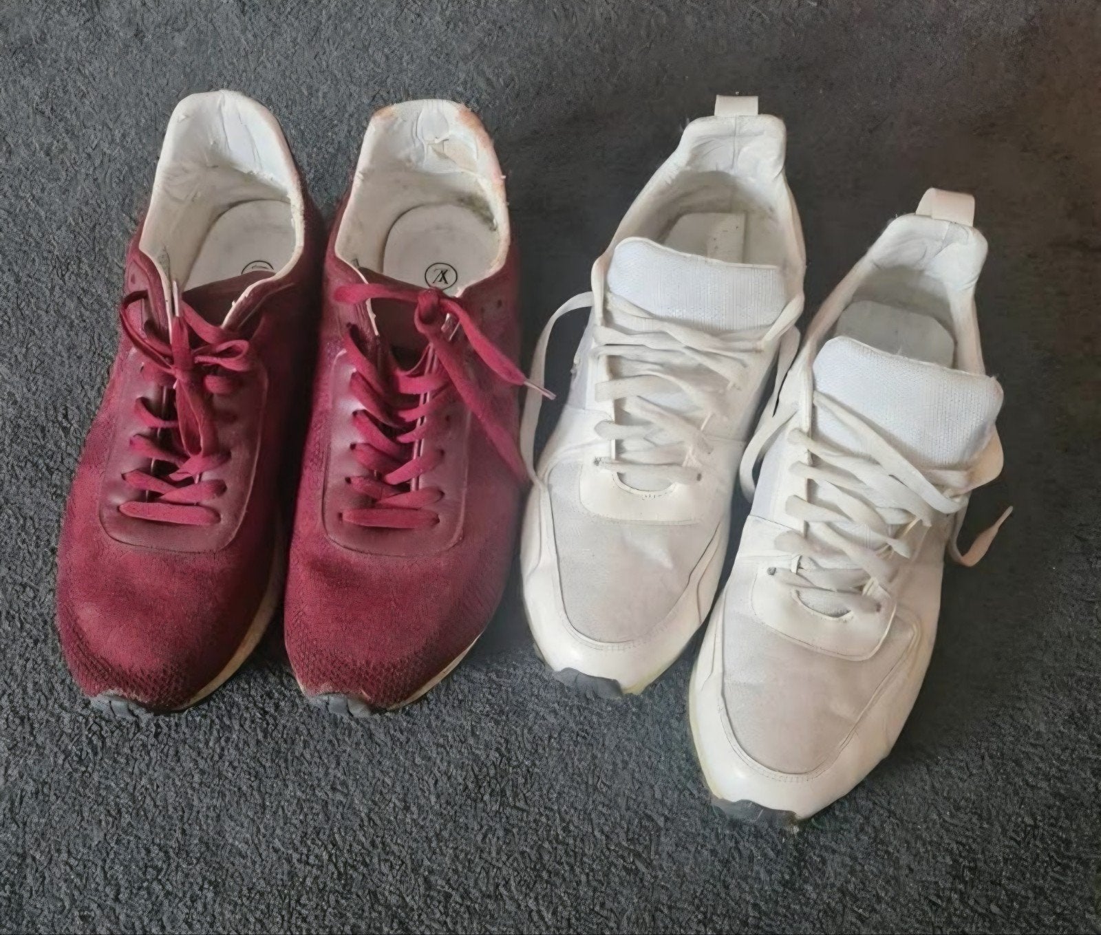 2 paar schoenen maat 43, Overige kleuren, Ophalen of Verzenden, Sneakers of Gympen, Gedragen