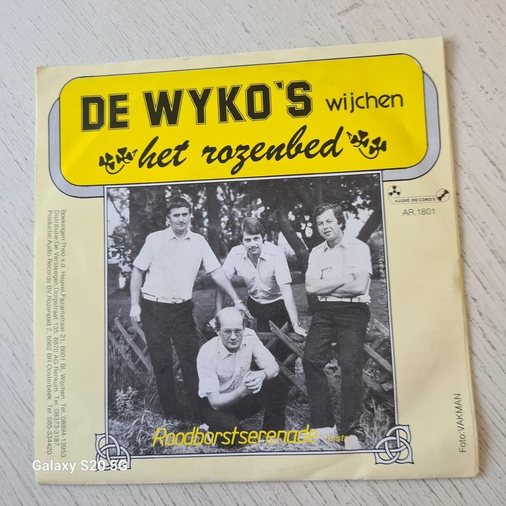 De Wyko s het rozenbed, Ophalen of Verzenden, Zo goed als nieuw, Overige formaten, Levenslied of Smartlap