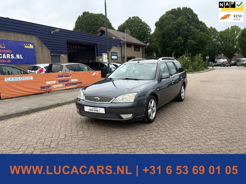 Ford Mondeo Wagon 2.0-16V Platinum Trekhaak Cruise NIEUWE AP, Auto's, Ford, Voorwielaandrijving, 1337 kg, Handgeschakeld, Euro 4