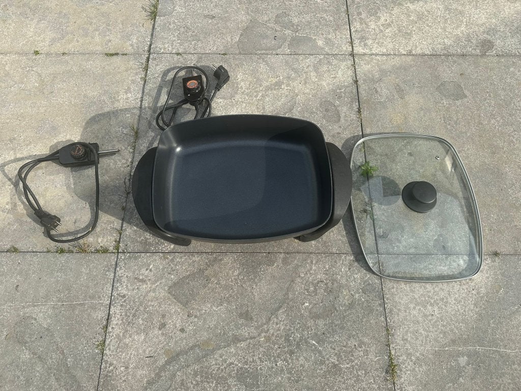 Elektrische Hapjespan / Multipan, Ophalen, Gebruikt, Overige materialen, Overige typen