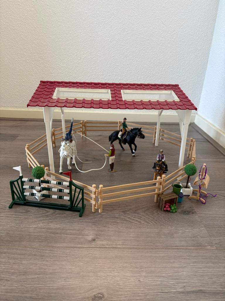 Schleich rijschool 42389, Ophalen of Verzenden, Zo goed als nieuw, Jongen of Meisje