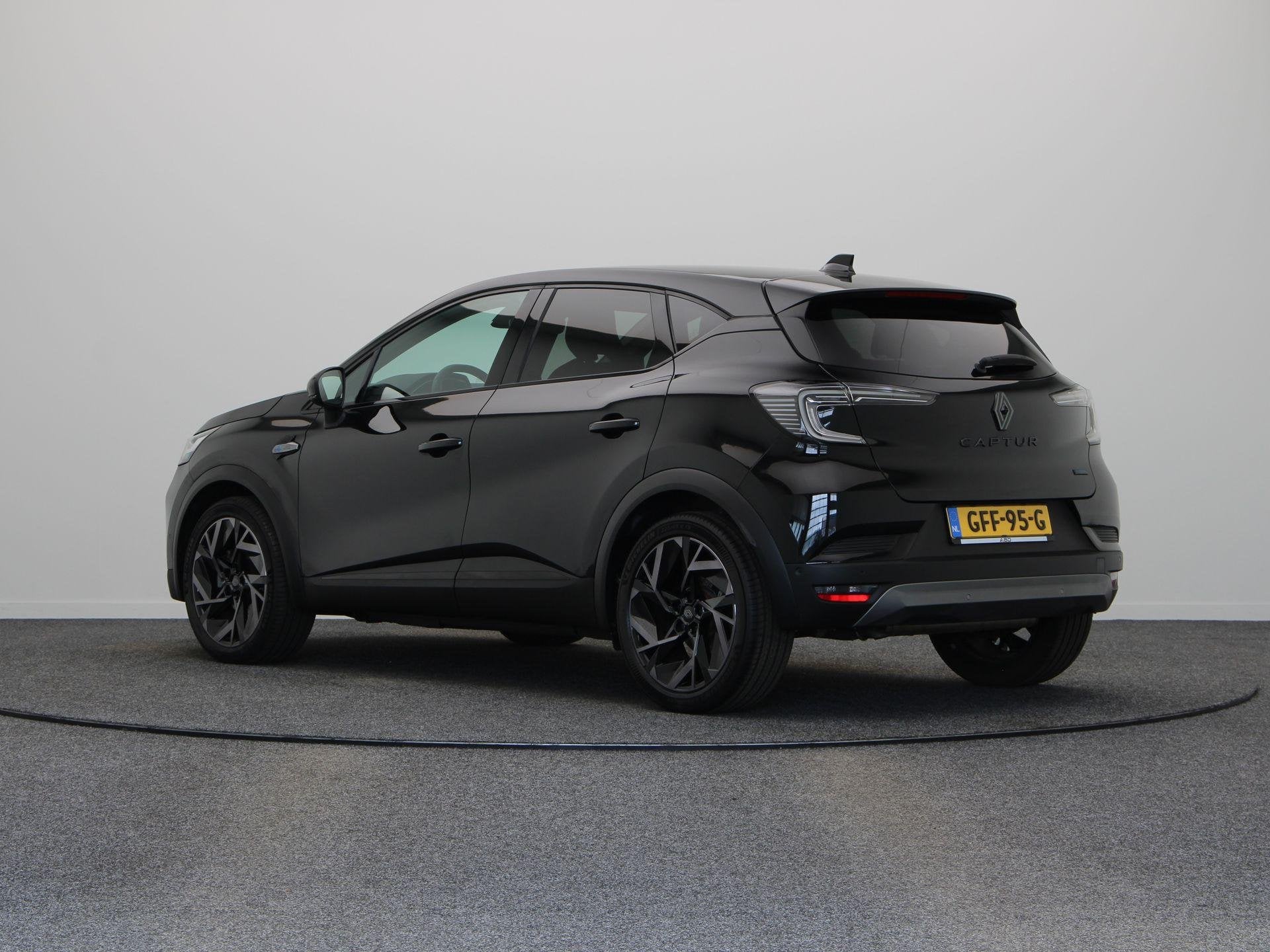 Renault Captur E-Tech full hybrid 145pk esprit Alpine | Acht, Auto's, 1345 kg, Gebruikt, Zwart, Origineel Nederlands