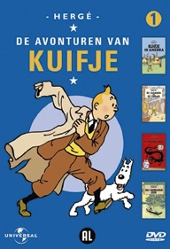 Kuifje 7 dvd set Compleet, Sealed en Ned. Gesproken, Europees, Tekenfilm, Alle leeftijden, Boxset