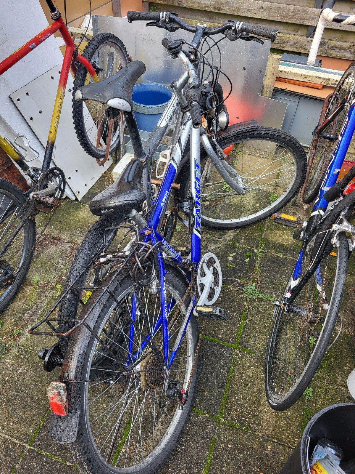 2 gebruikte fietsen cube en target mtb, Gebruikt, Versnellingen, 53 tot 57 cm, Ophalen