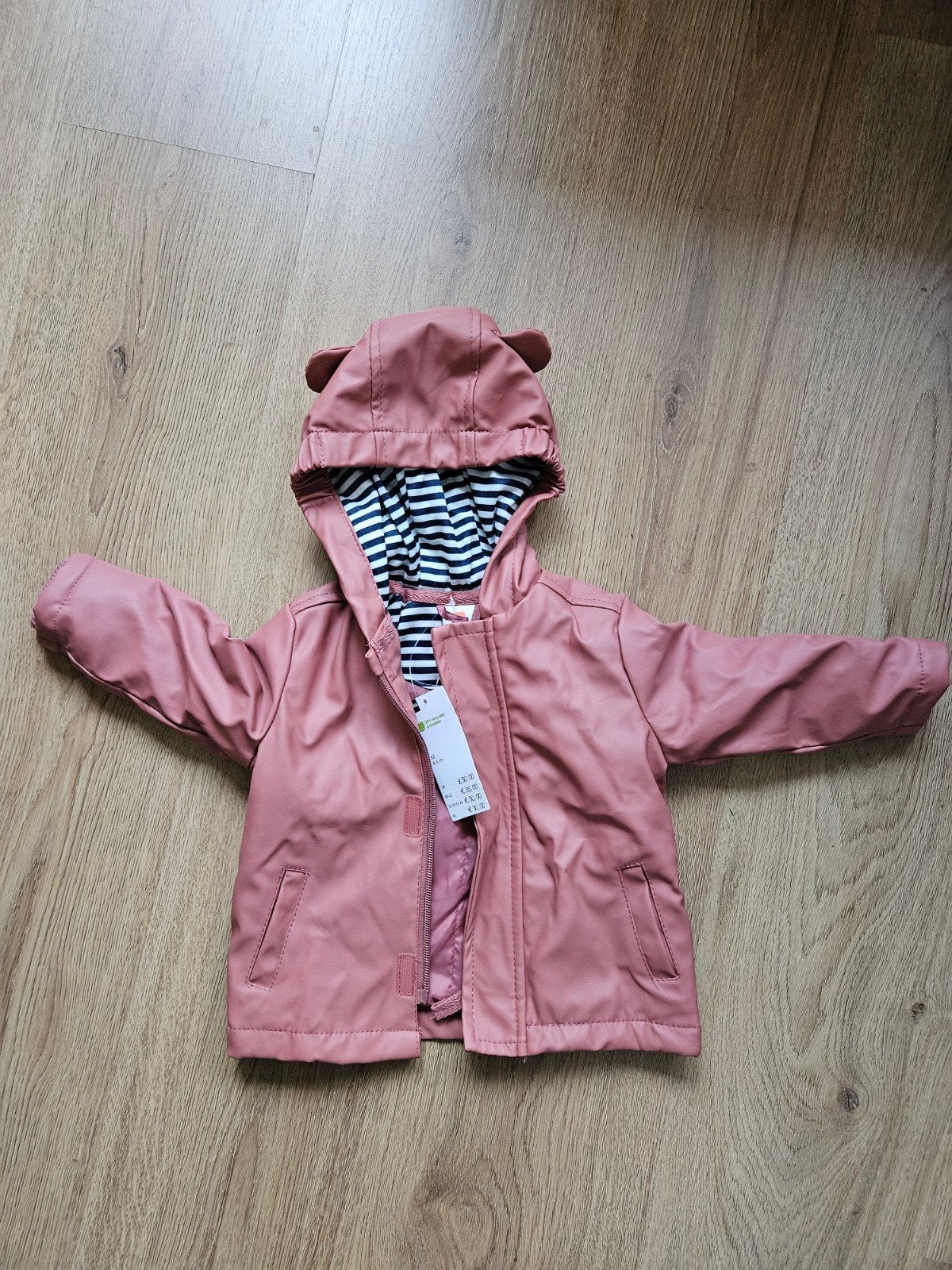 Hema (regen) jasje roze maat 68, Meisje, Nieuw, Ophalen of Verzenden, Jasje