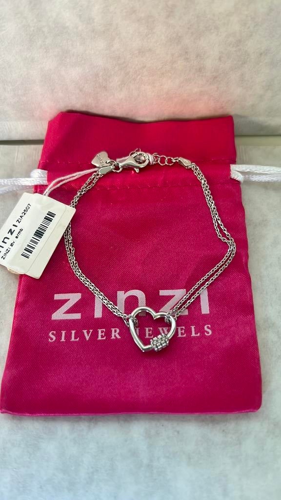Zinzi armbandje, Ophalen of Verzenden, Nieuw, Zilver, Zilver