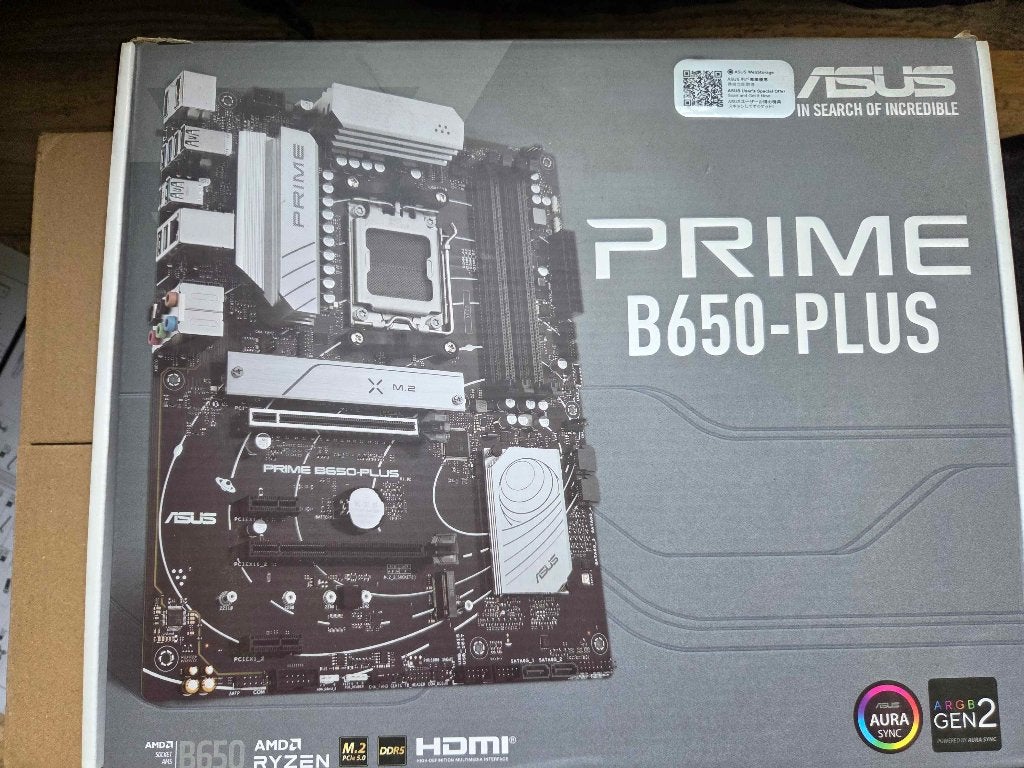 ASUS PRIME B650-PLUS, Computers en Software, Moederborden, Ophalen, Zo goed als nieuw, ATX, DDR5