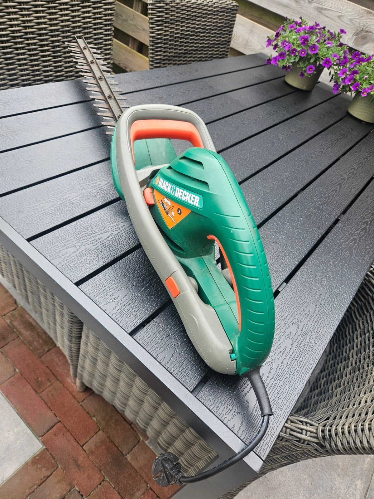 Black & Decker GT524 Heggenschaar - Elektrisch, Ophalen of Verzenden, Gebruikt, Elektrisch, Black & Decker