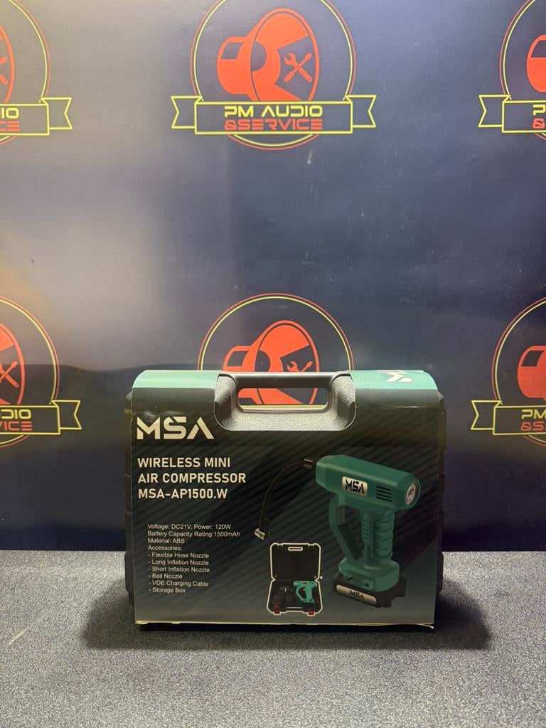 MSA Banden pomp met accu, Auto diversen, Autogereedschap, Ophalen, Nieuw