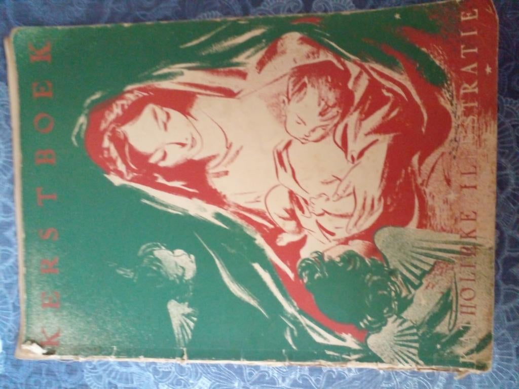 Kerstboek Illustratie - Hollandsche Illustratie, Ophalen of Verzenden