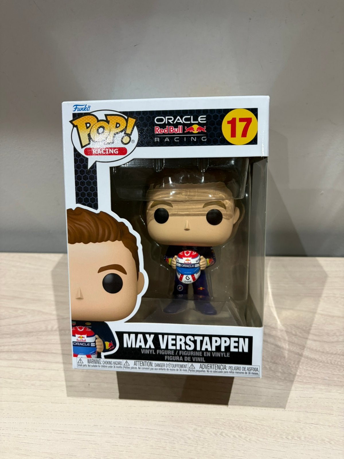 Funko Pop Racing Max Verstappen 17 Oracle Red Bull Racing F1 ...