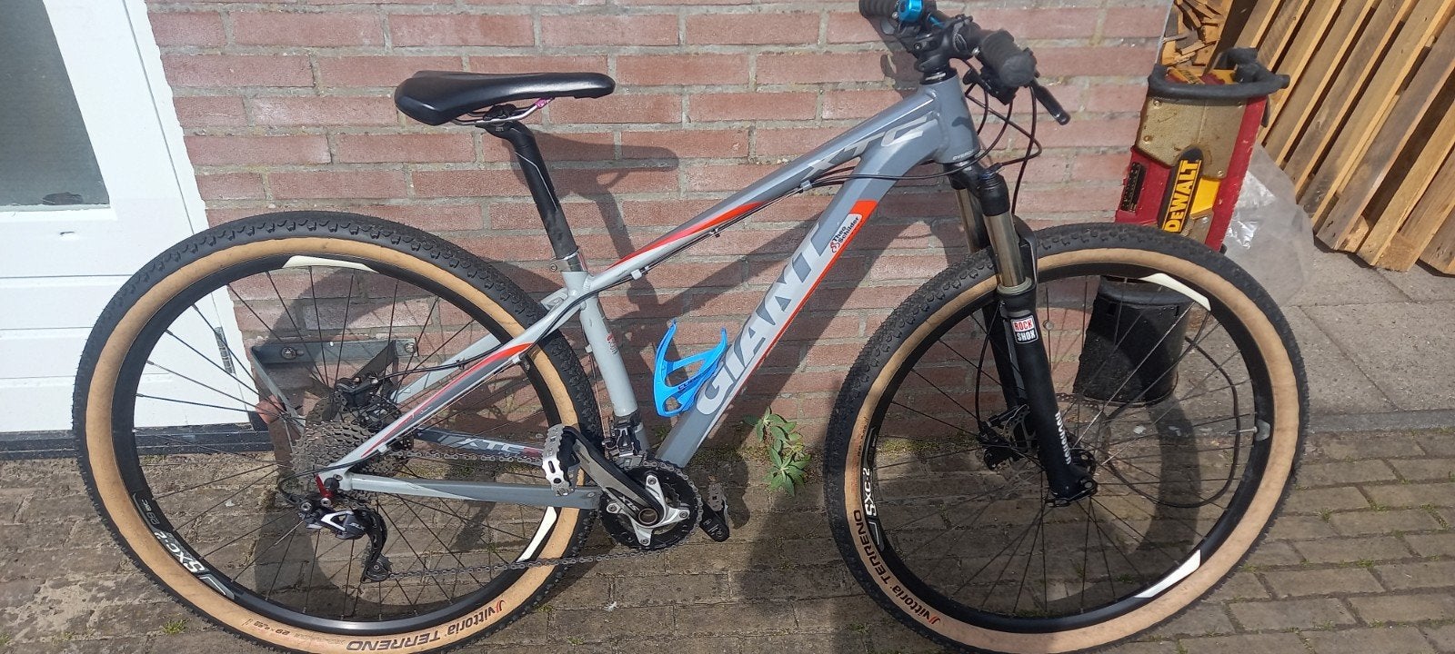 Giant kinder / dames mtb, Fietsen en Brommers, Fietsen | Mountainbikes en ATB, Minder dan 45 cm, Ophalen, Gebruikt, Giant