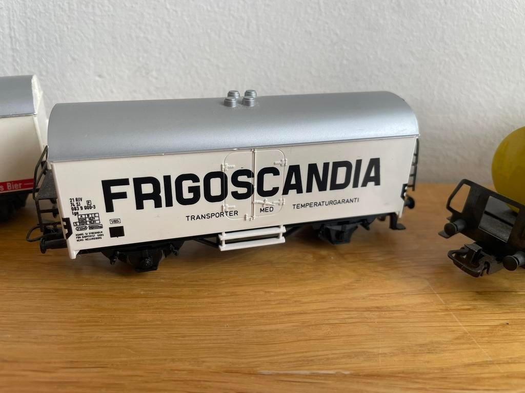 Markli 4531 frigoscandia, Hobby en Vrije tijd, Modeltreinen | H0, Wisselstroom, Gebruikt, Wagon, Ophalen of Verzenden
