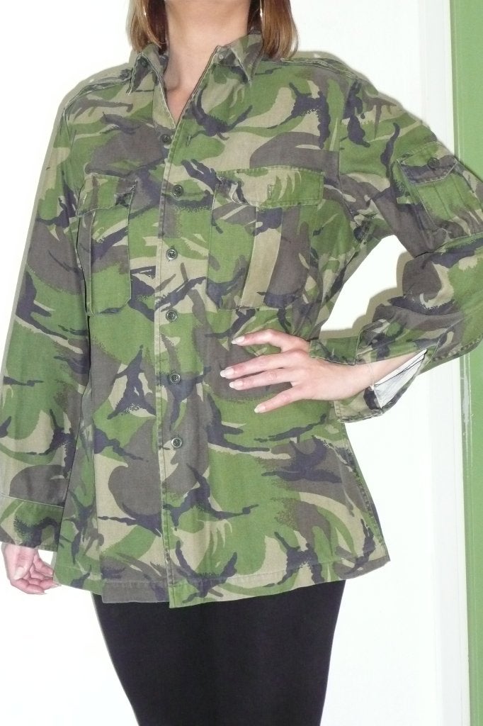 Camouflage jasje Maat 39, Maat 38/40 (M), Ophalen of Verzenden, Zo goed als nieuw, Jasje