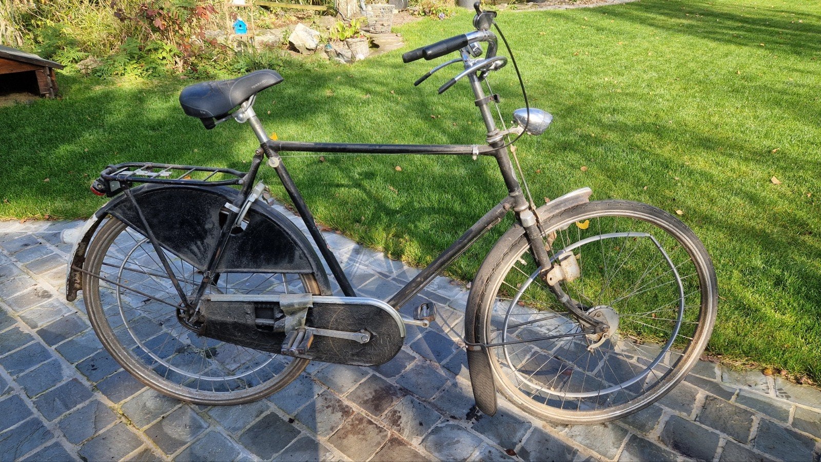 vintage garage vondst fiets gazelle, Ophalen
