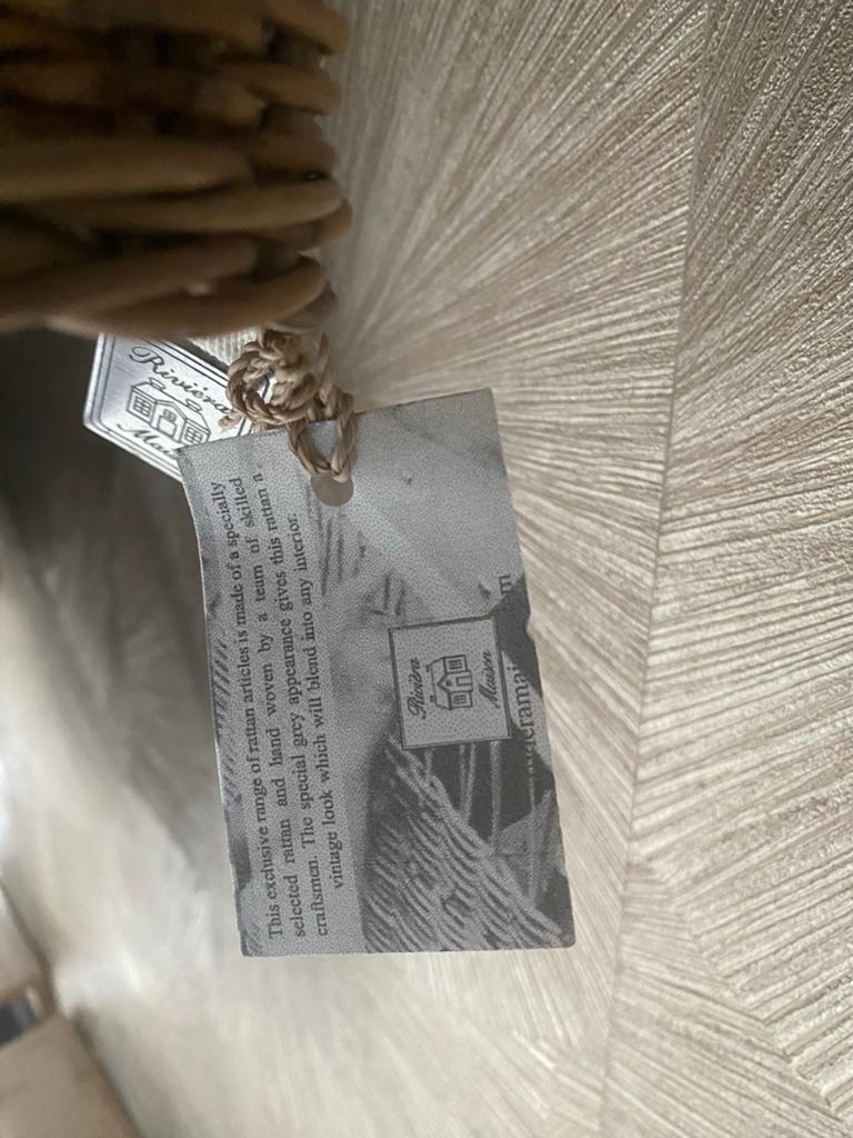 Rivièra Maison Luchtballon Decoratie Rattan, Huis en Inrichting, Woonaccessoires | Wanddecoraties, Zo goed als nieuw, Ophalen
