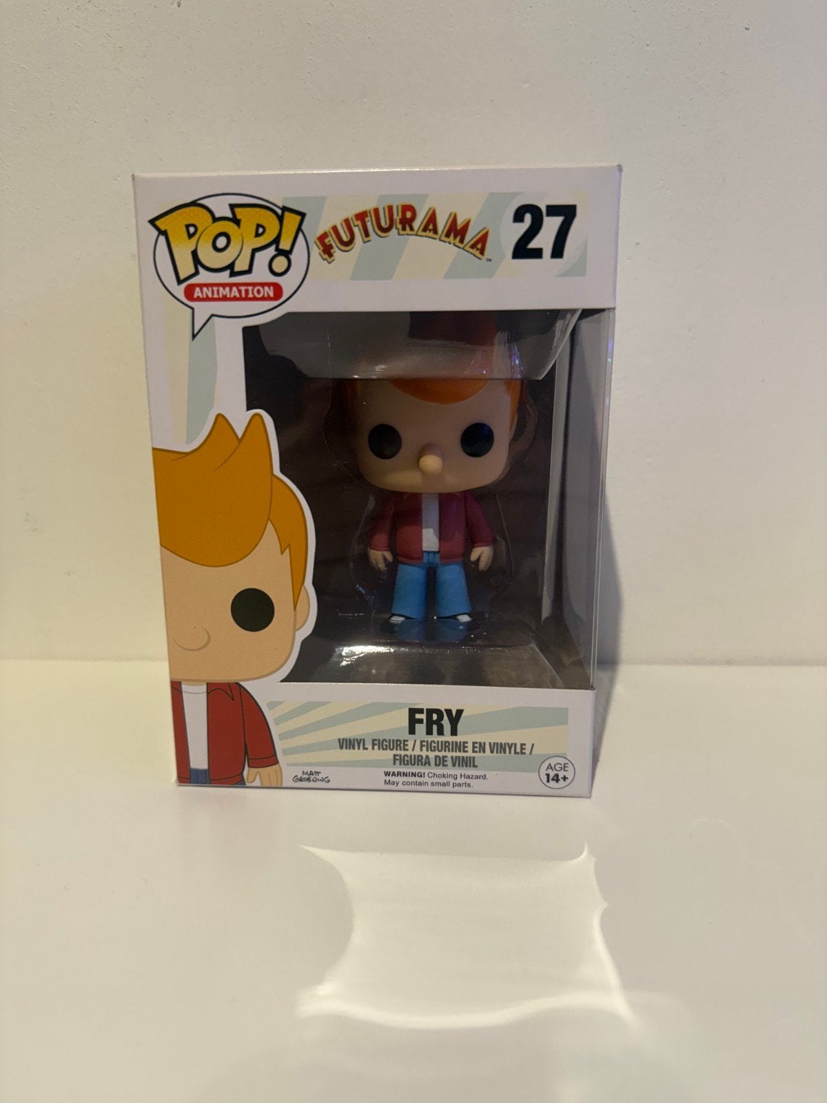 Funko Pop! Animation: Futurama - Fry #27, Ophalen of Verzenden, Zo goed als nieuw
