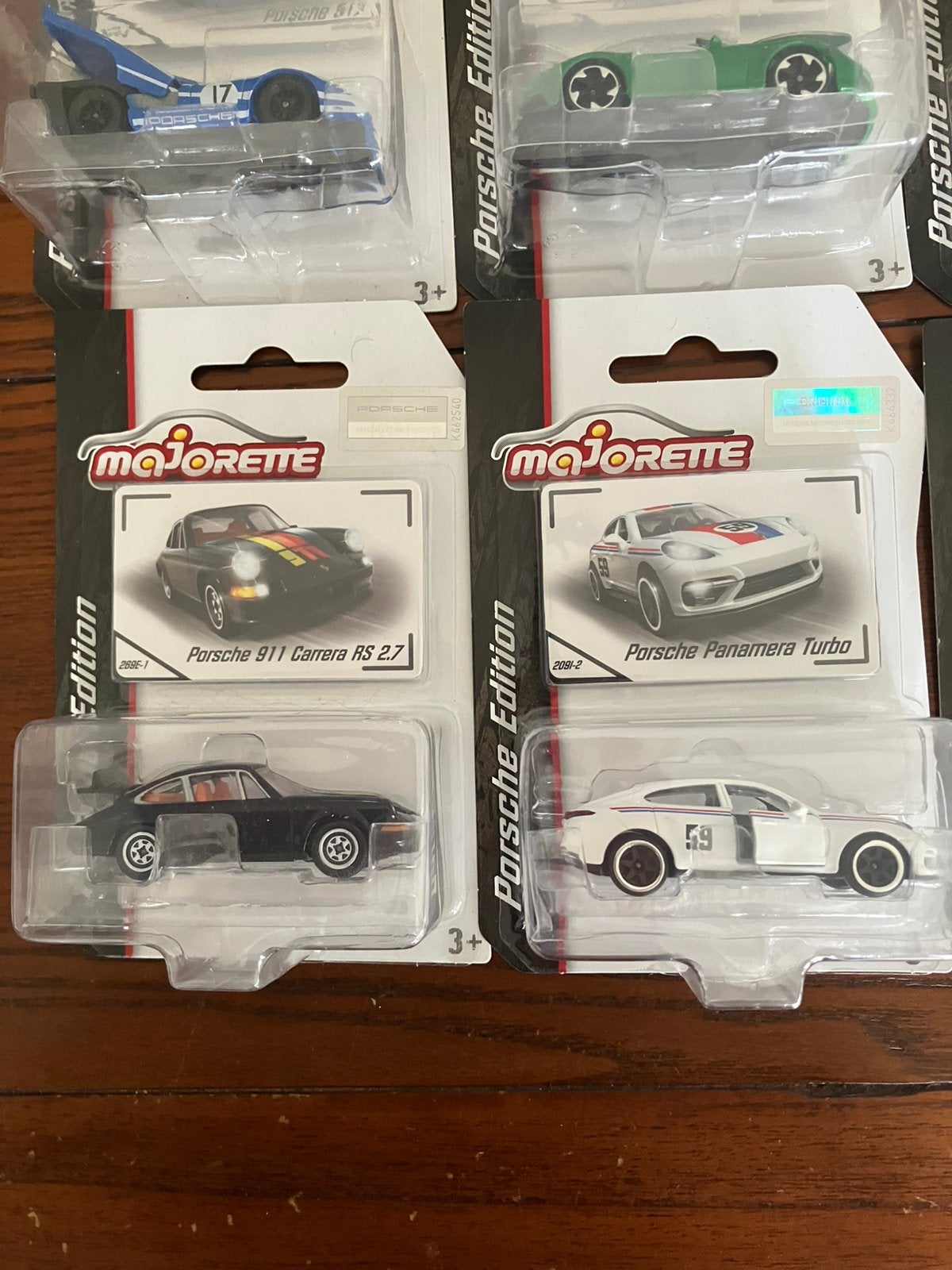 Majorette Porsche Edition 6 auto’s, Ophalen of Verzenden, Nieuw
