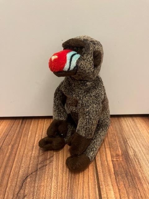 Baviaan aap pluche knuffel 18CM, Kinderen en Baby's, Speelgoed | Knuffels en Pluche, Ophalen of Verzenden, Zo goed als nieuw, Overige typen