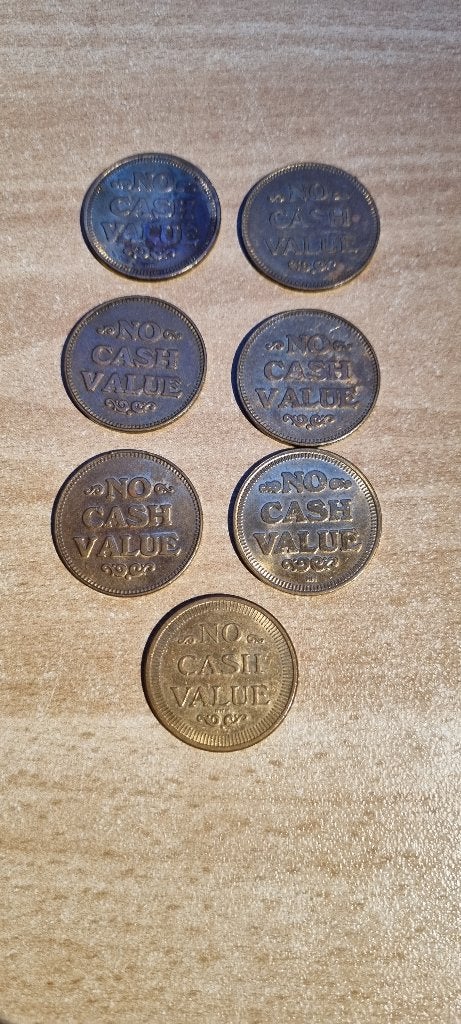 Munten Carwash token ( Hoffman & Hoffman ), Postzegels en Munten, Penningen en Medailles, Overige materialen, Nederland, Ophalen of Verzenden