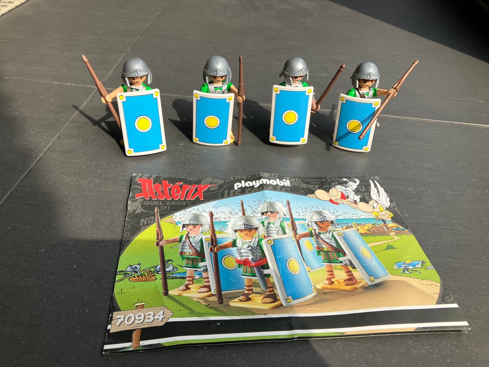 Playmobil Asterix Romeinse soldaten 70934, Zo goed als nieuw, Figuren, Complete set, Verzenden
