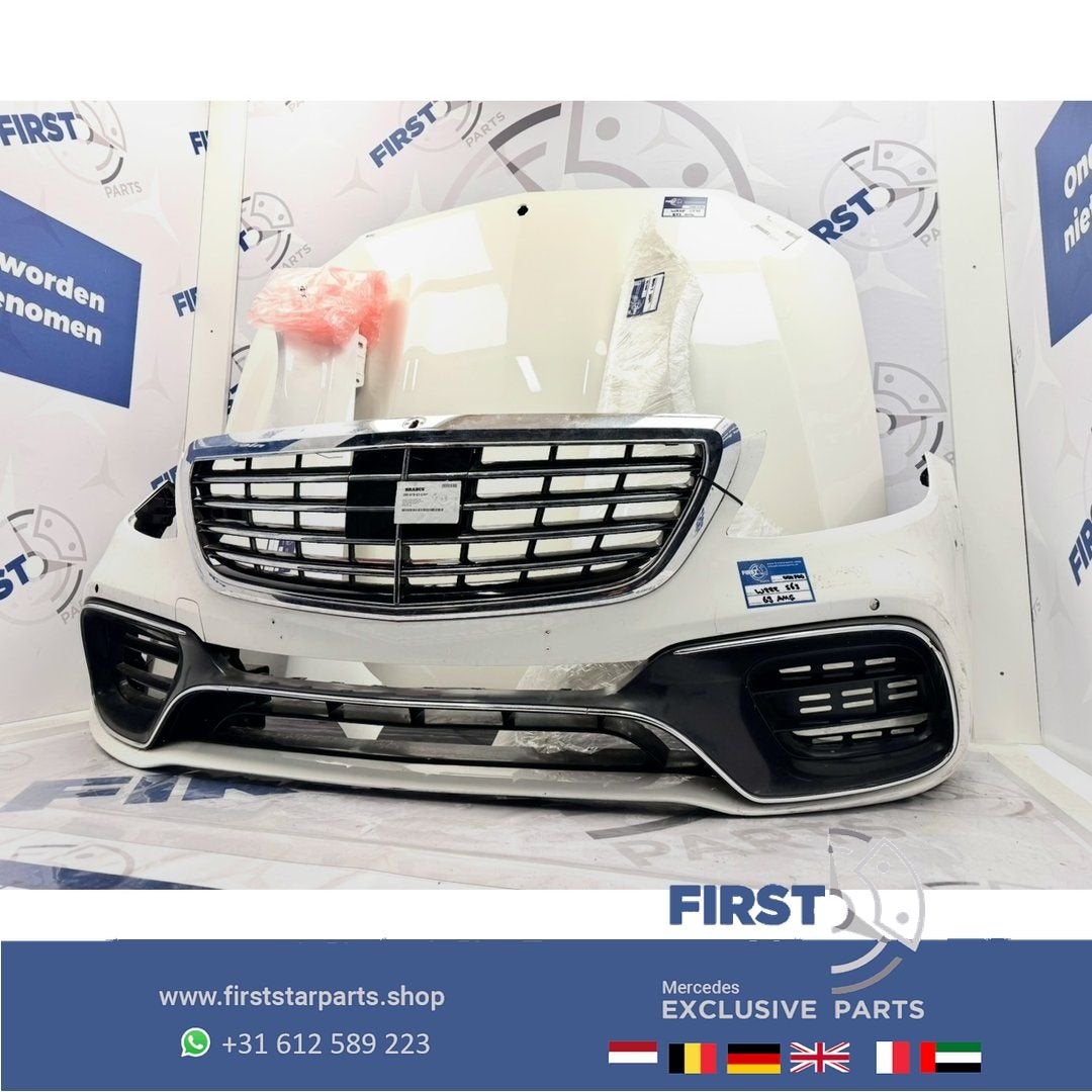 W222 FACELIFT S63 AMG VOORKOP ORIGINEEL Mercedes S Klasse W, Gebruikt, -, Voor, Ophalen of Verzenden
