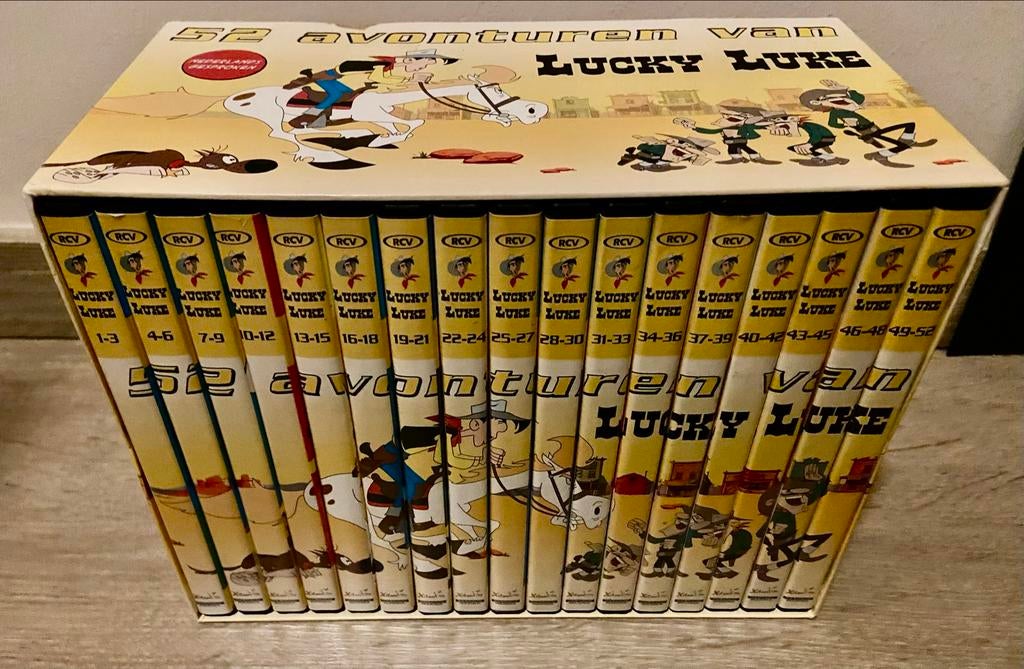 De Nieuwe Avonturen van Lucky Luke 17 DVD BOX NEDERLANDS, Avontuur, Gebruikt, Alle leeftijden, Boxset