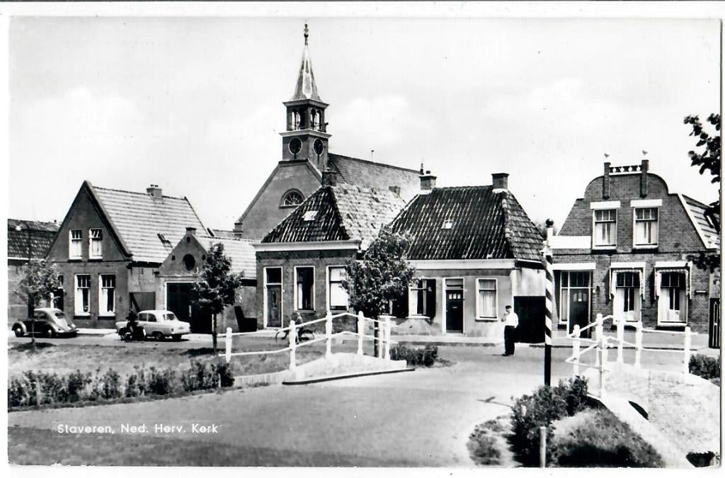 Staveren - Ned. Herv. Kerk, Verzenden, 1960 tot 1980, Ongelopen, Friesland