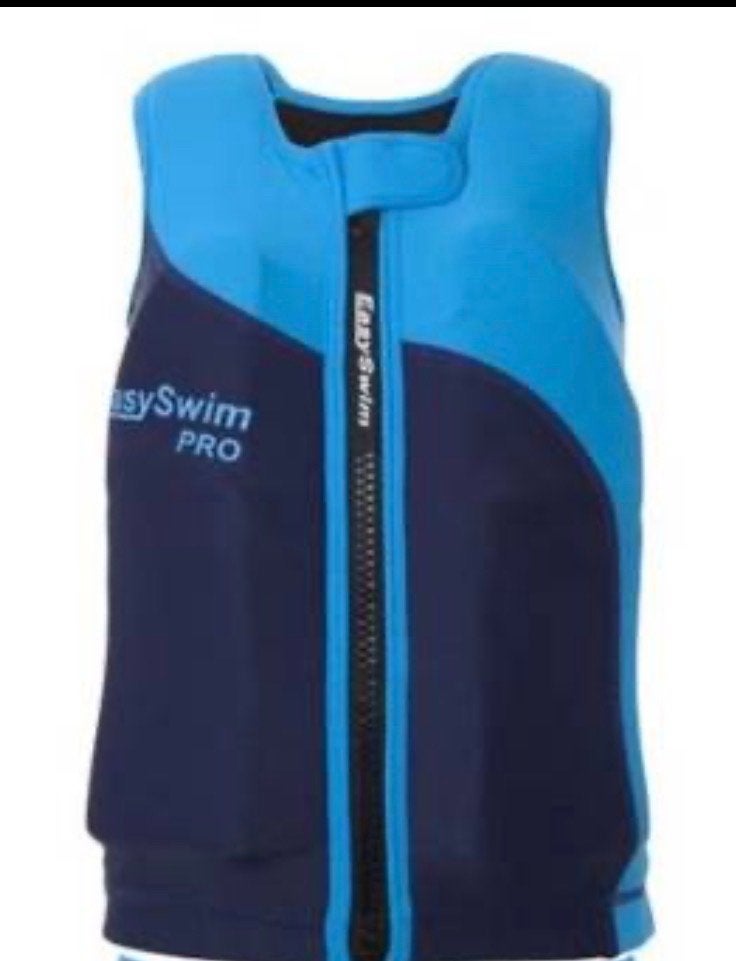 EasySwim PRO zwemvest - Blauw/Donkerblauw, Jongetje of Meisje, Overige maten, Ophalen of Verzenden, Zo goed als nieuw