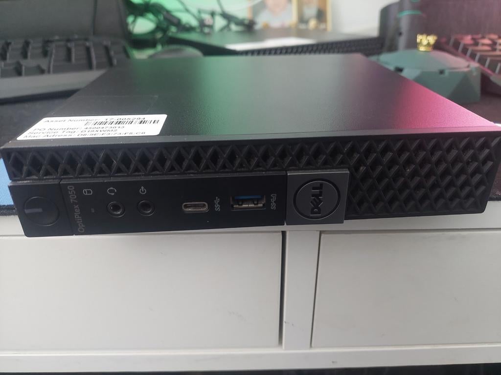 Dell OptiPlex 7050 - Compacte Desktop PC met 500GB SSD, Gebruikt, 2 tot 3 Ghz, 8 GB, Ophalen of Verzenden