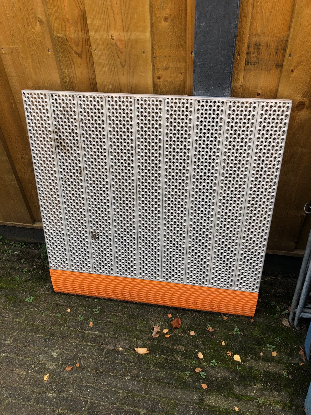 Stevige aluminium oprijplaat - 90 cm lang, Ophalen, Gebruikt