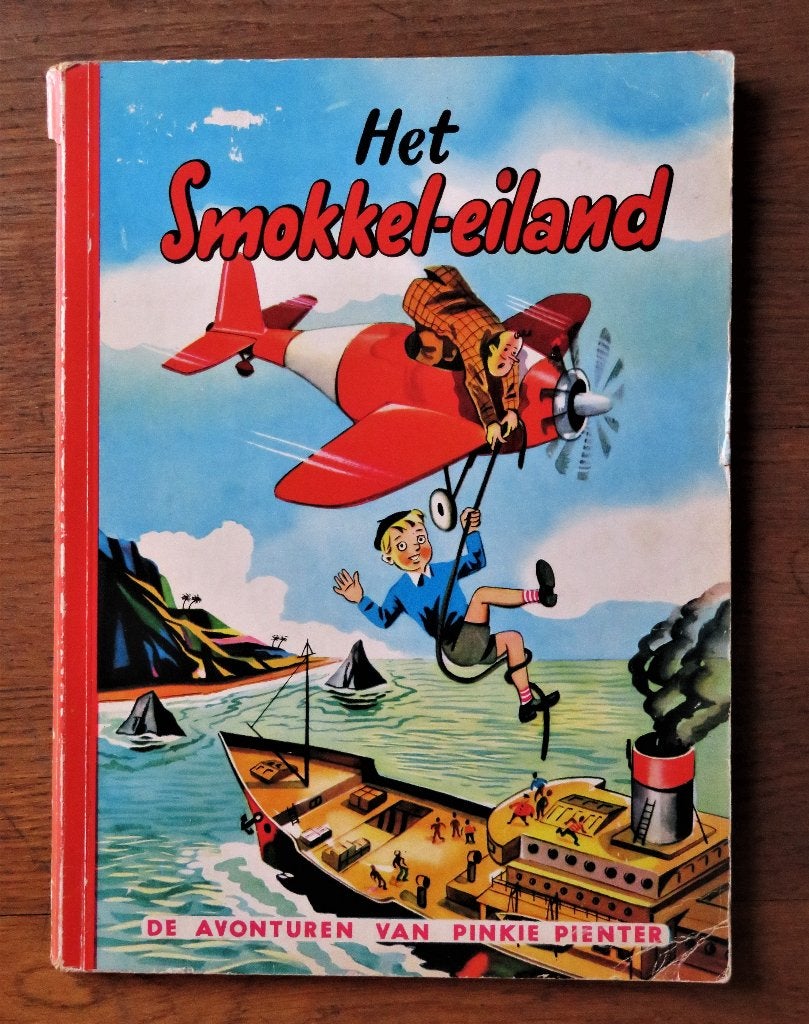 Pinkie Pienter: Het Smokkel-eiland ( nummer 14.31.2840 ), Boeken, Stripboeken, Eén stripboek, Ophalen of Verzenden, Gelezen